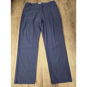 Draper's + Damon's Plus Size 1x Navy Blue Dress Pants Women's